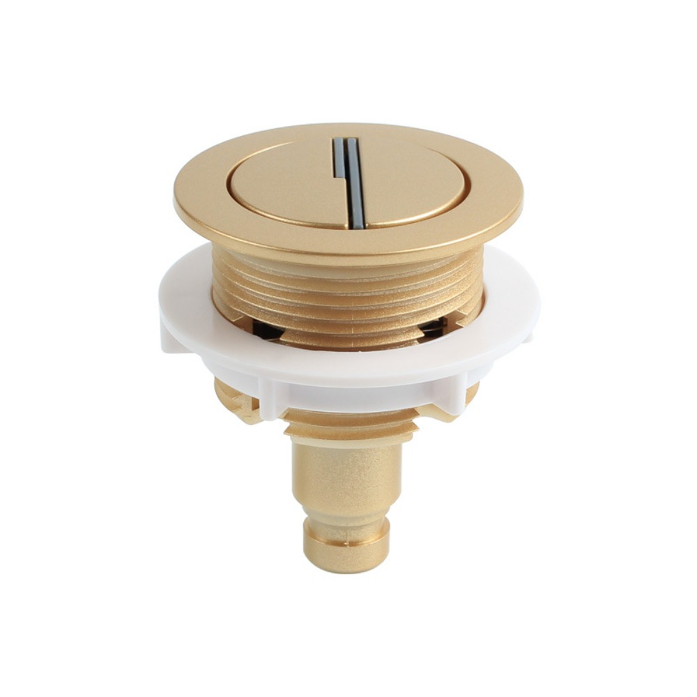 Toilet Fill Valve - زر دفع المرحاض المطلي بالكروم، شكل