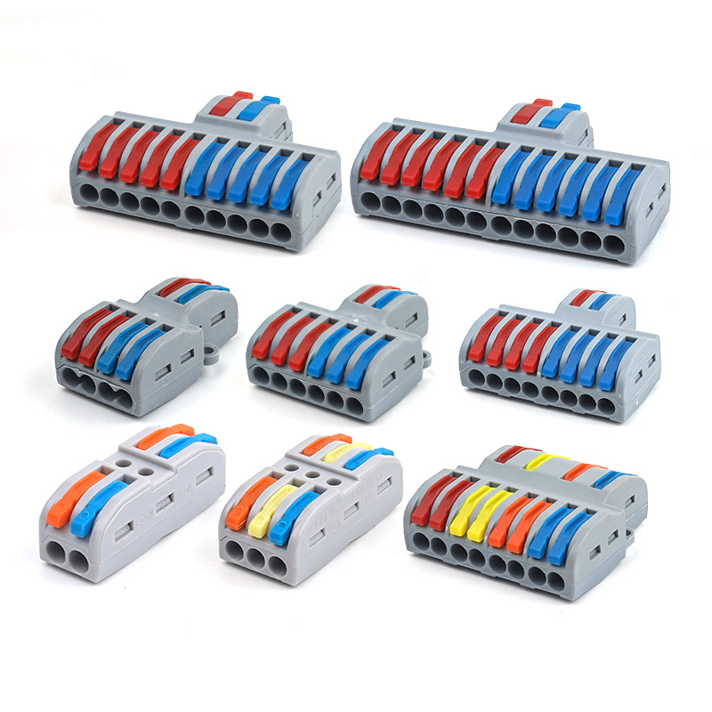 Push Fit Connector - موصلات كهربائية سريعة عالمية مدمجة دفع
