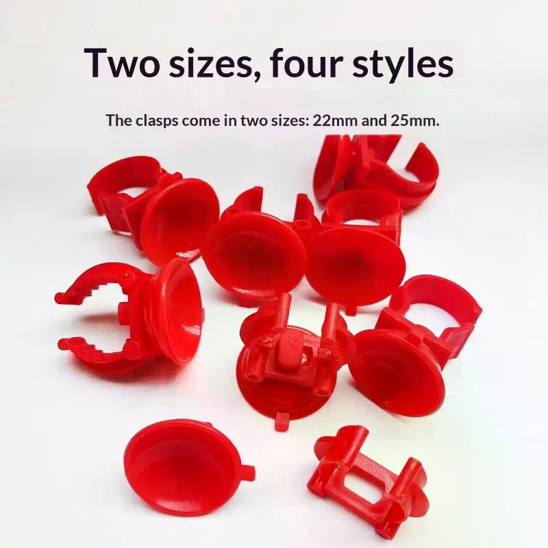 5 قطع مشبك شفط ثابت لحوض السمك - مراجعة Plastic Pipe Clip وسعره