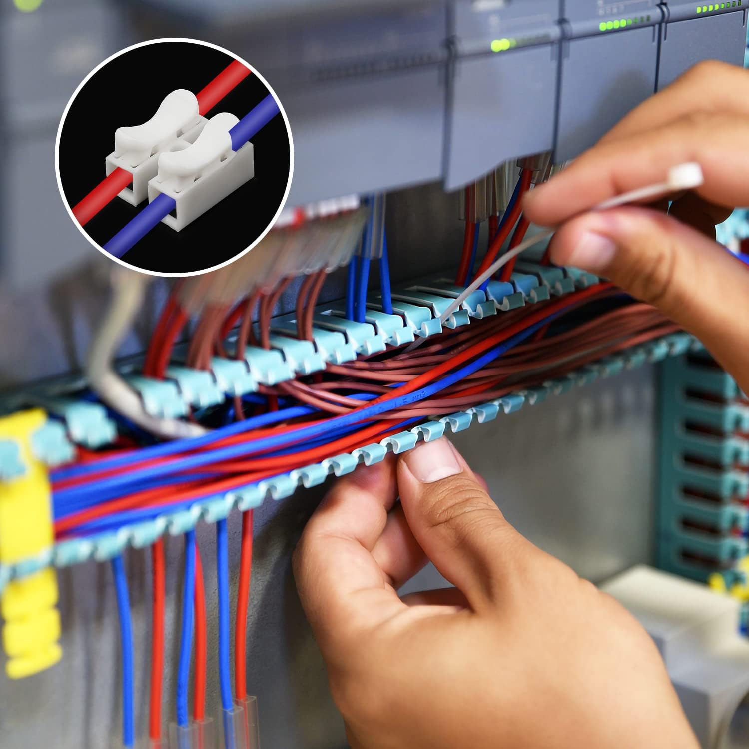 موصلات كهربائية محملة بنابض لل - مراجعة Push Fit Connector وسعره